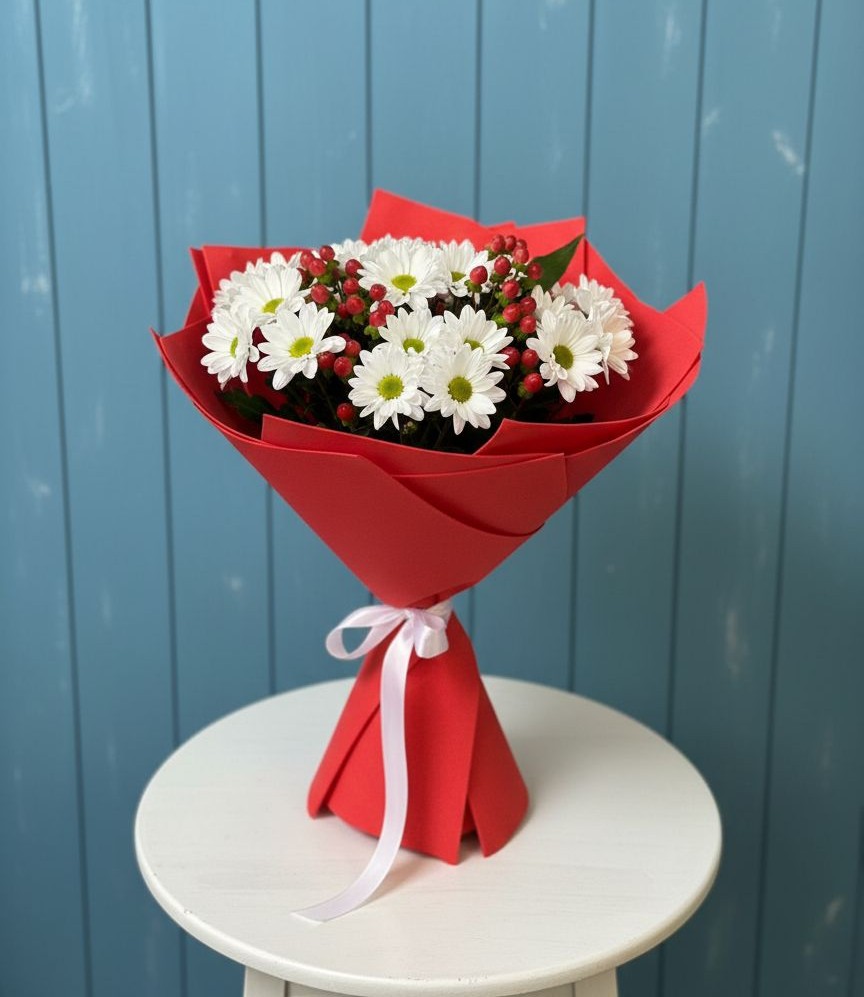 Букет цветов из: Хризантемы в Кучерле