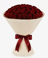 Букет 101 Бордовая роза Блэк Бакарра в Кучерле