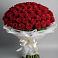 Букет 101 Красная роза Блэк Мэджик в Кучерле