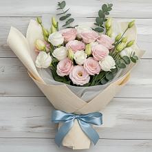 Букет цветов из:  Лизиантусы #REPLACE_PRED# Кучерле