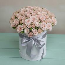 Цветочная композиция из Розы в шляпной коробке #REPLACE_PRED# Кучерле