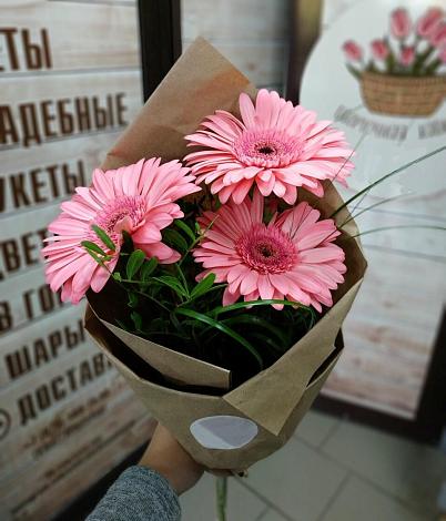 Букет цветов из: Герберы в Кучерле