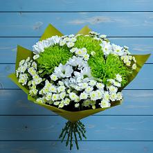 Букет цветов из:  Хризантемы #REPLACE_PRED# Кучерле