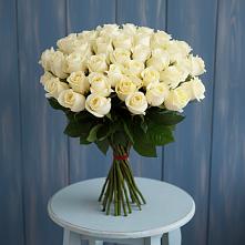 Букет 51 Белая роза Эдлесс Лав #REPLACE_PRED# Кучерле