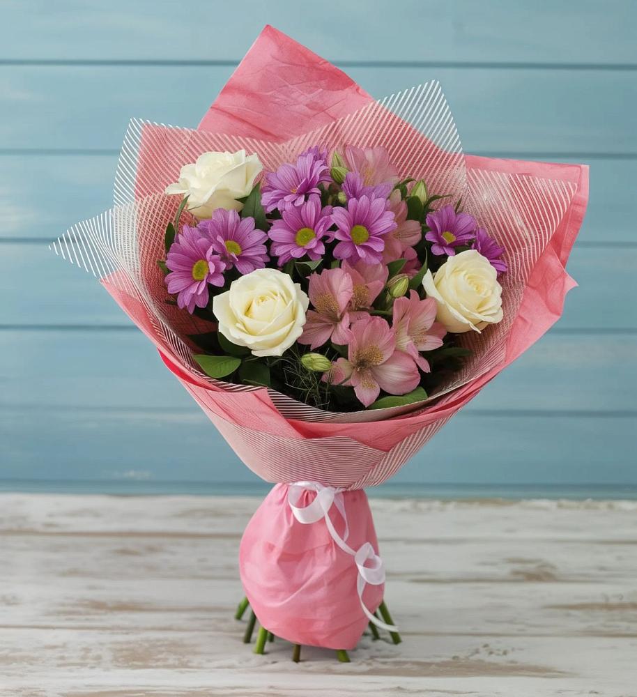 Букет цветов из: Герберы в Кучерле